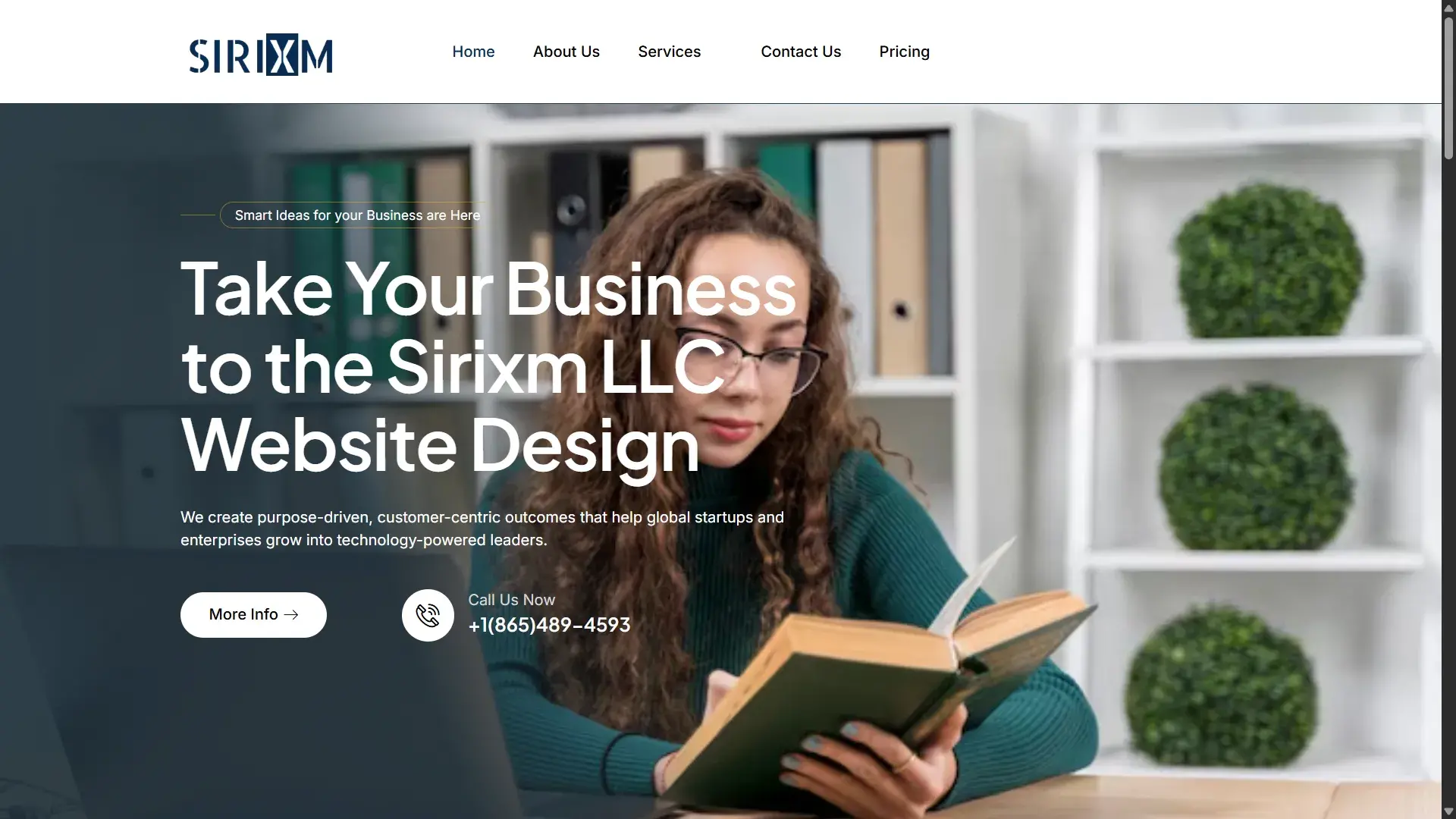SirixM LLC – Corporate Business Website Solution