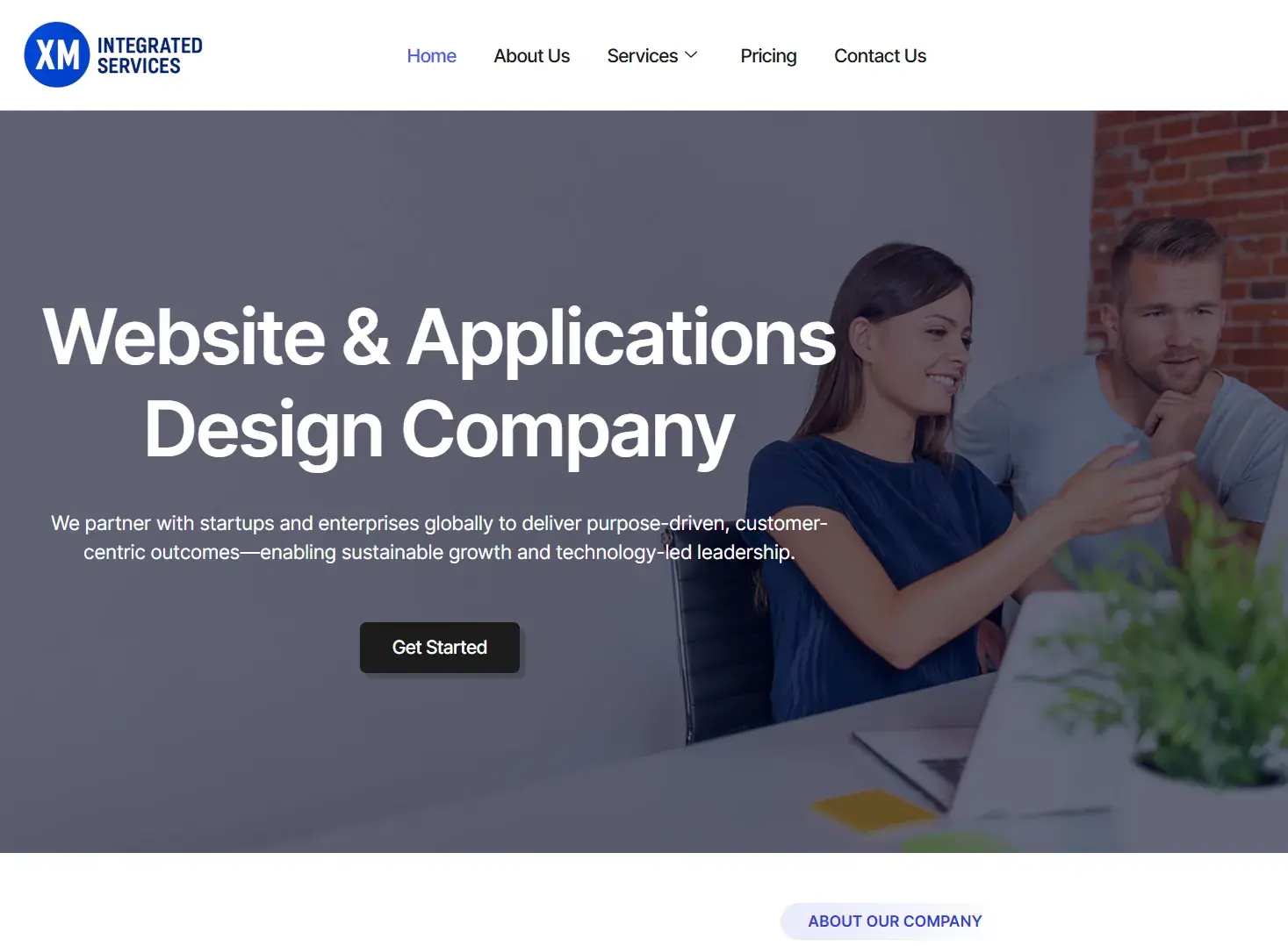 XMD Services Website